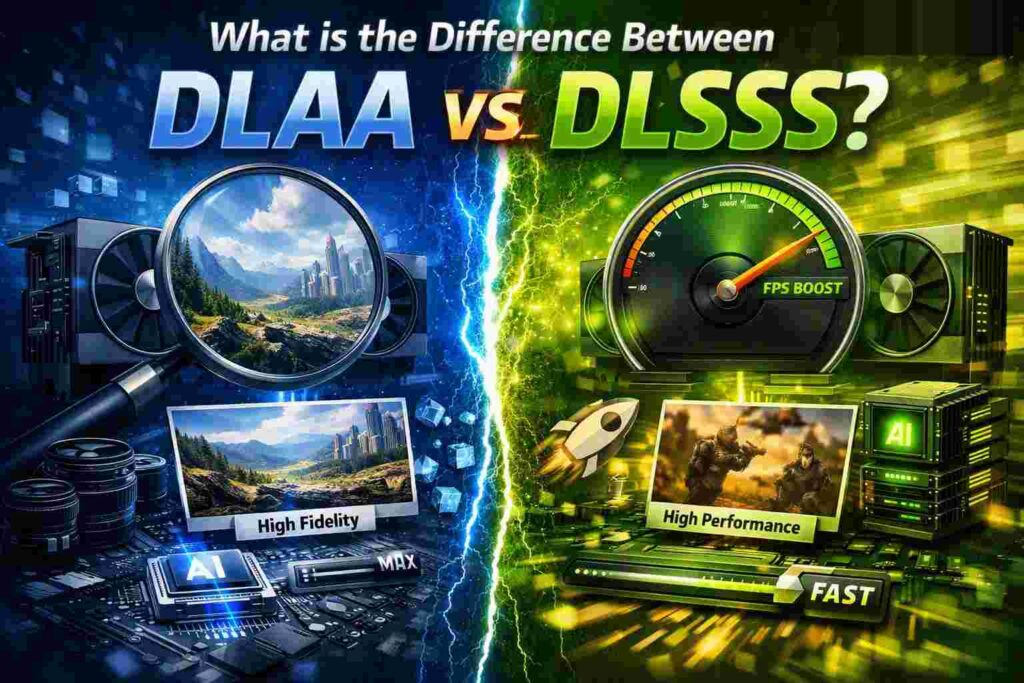 What is the Difference Between DLAA and DLSS