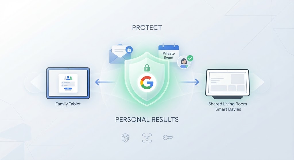 Protect Personal Results on Shared Devices