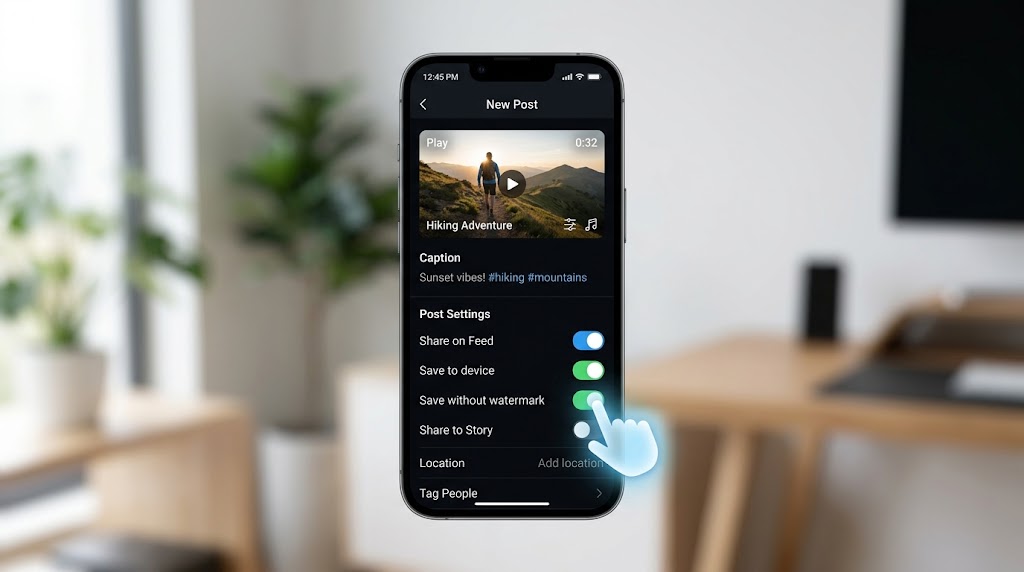 Method 1: Save TikTok Videos With No Watermark Before You Post